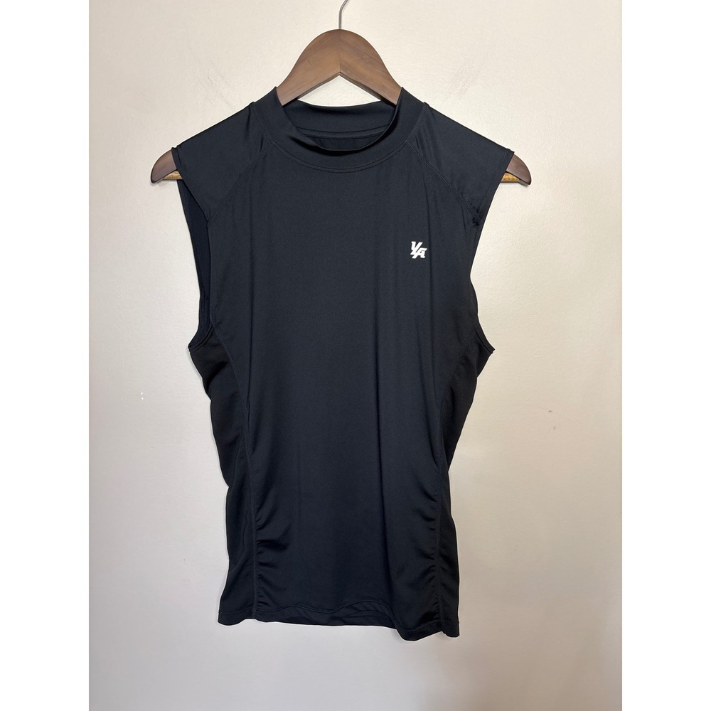 YoungLA M315 Mens Black Compression Tank Sleeveless Gym Workout Shirt YLA Large